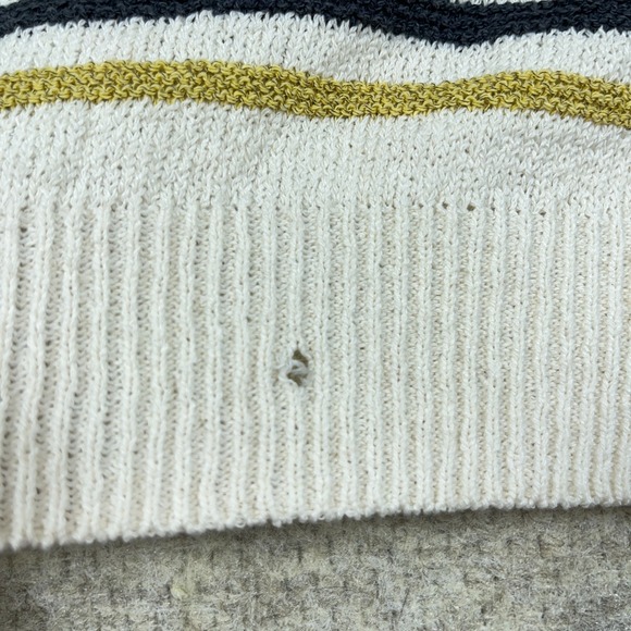 Vintage Grandpa Sweater Men Large Green Blue Geometric Colorblock Collared Italy - Picture 6 of 11